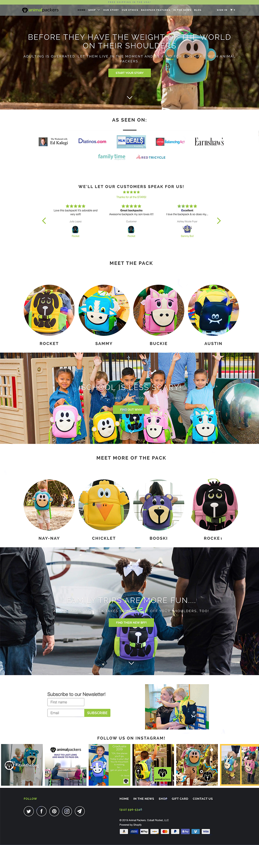 Recent Launch: Animal Packers Before